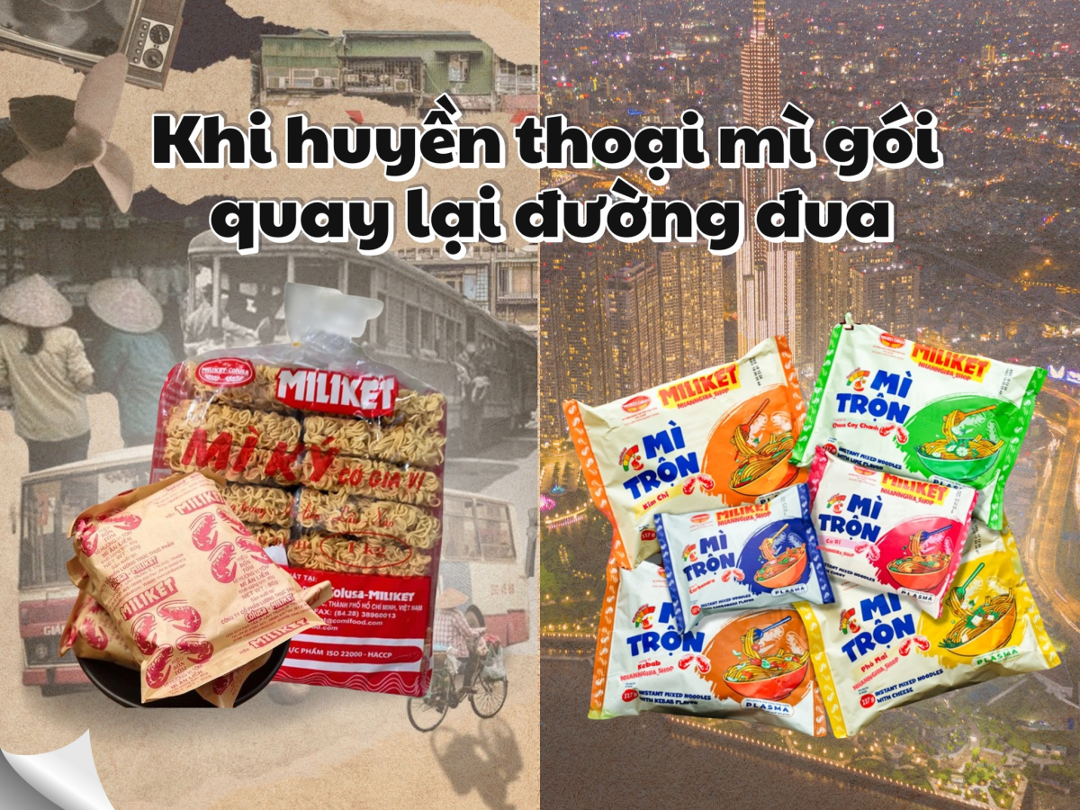 Case Study: Khi huyền thoại mì gói quay trở lại đường&nbsp;đua