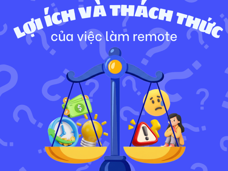 Lợi ích và bất lợi khi làm việc remote, đặc biệt là với content&nbsp;marketer!