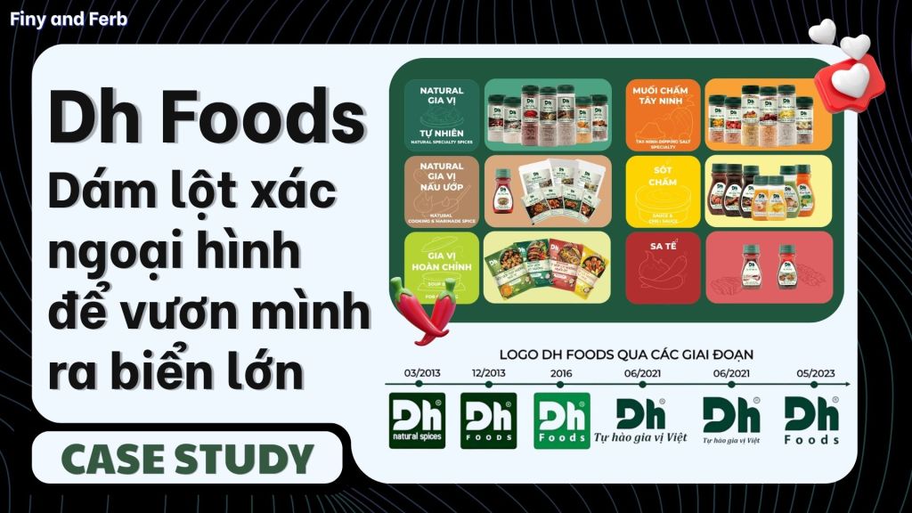 Case Study: Dh Foods thay “áo mới” sau hơn 1 thập kỷ 