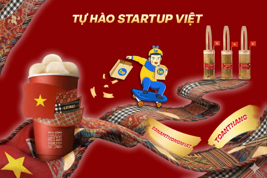 Tự hào Startup Việt: Lan tỏa tinh thần 30/4 sống động qua chiến dịch Marketing độc đáo của các thương&nbsp;hiệu
